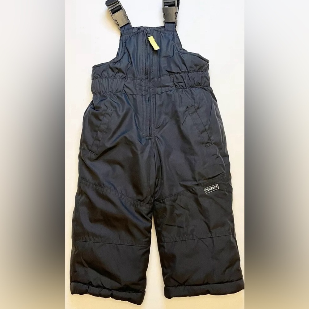 Oshkosh B'gosh Kids Boys Snow‎ Bib Overalls Blue Size 18M Snow Pants Winter